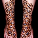 Legs Mehndi