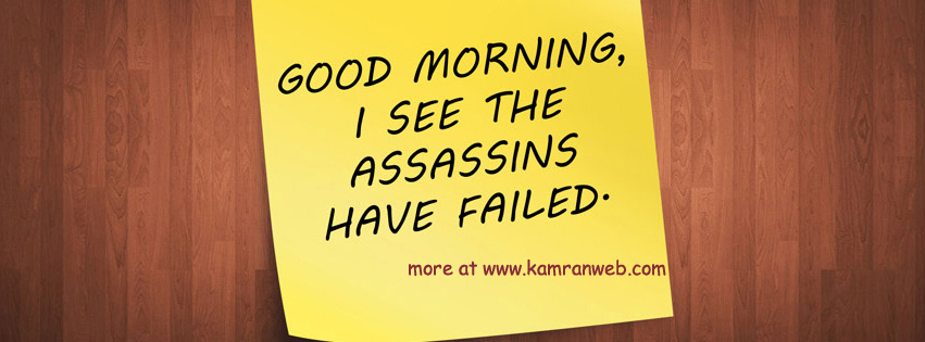 Funny Timeline Cover - Assassin Post-It Cover